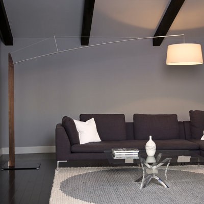 Fons 91'' Powder Coated Steel Task Floor Lamp