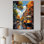 «City New Orleans City II - New Orleans», art mural sur toile