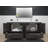 Drason 70.4'' Double Bathroom Vanity with Plastic Top-1286369329
