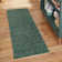 Jerah Geometric Hand Loomed Jute/Sisal Area Rug in Hunter Green