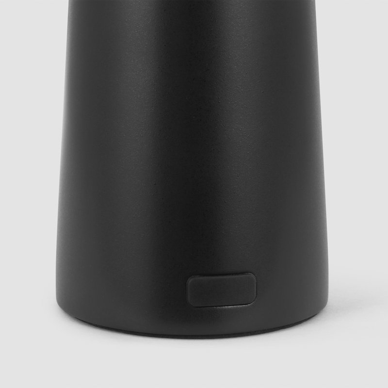 Sesa Short Accent Rechargeable Table Lamp, Black