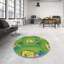 Tapis décoratif vert Pietrzak-1414599960