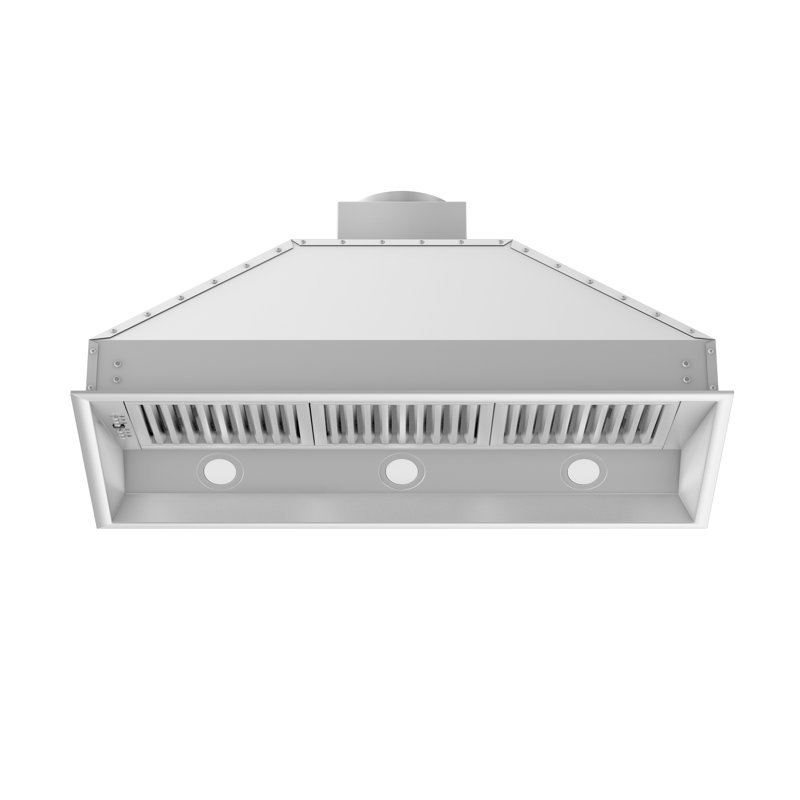 40" 700 CFM Ducted Insert Range Hood in Brushed 430 Stainless Steel