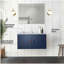 Lavabo de baignoire avec robinet et miroir à DEL-2045138737-2045138742