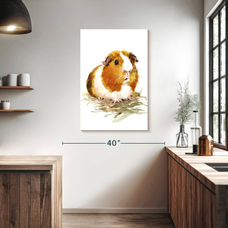 Brampt Guinea Pig, 39" H x 26" W