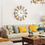 Toulonne Glass Wall Clock