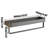 2-Tier Floating Wall Shelf With Removable Hooks-1505605396