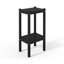Table d'appoint en PEHD résistant aux UV l 18,45 po Vinnie-728386165