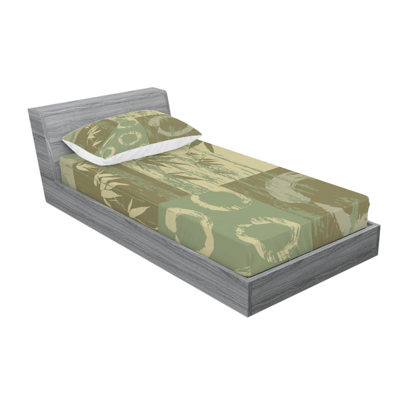 Microfiber Sheet Set, Twin Sheet Set with Fitted Sheet