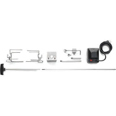 Heavy-Duty Rotisserie for All Rogue Series Grills