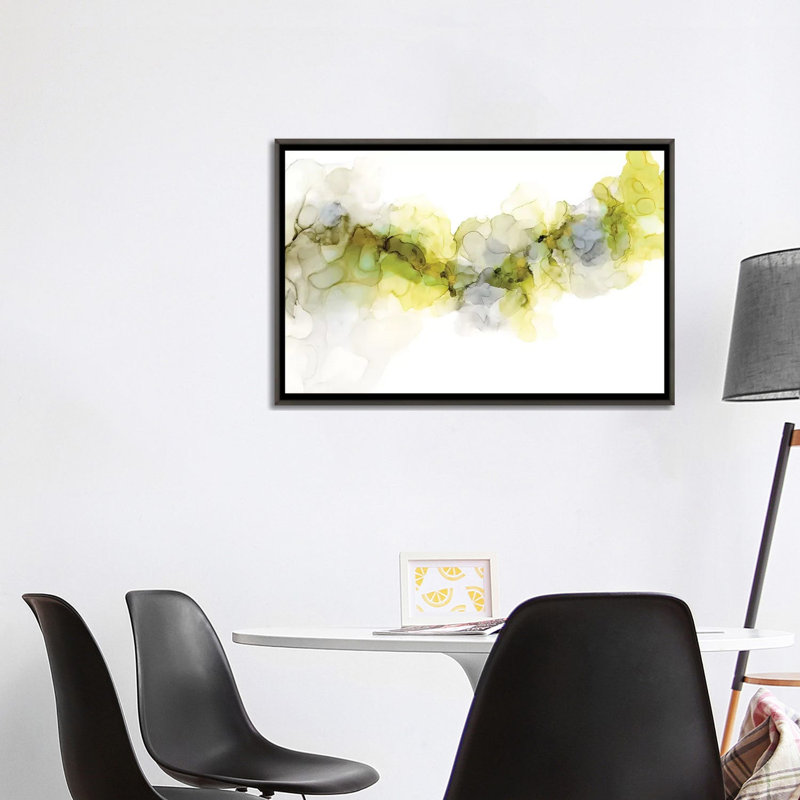 Émergence de brume II par Jennifer Goldberger - reproduction, Toile encadrée de bois rustique foncé