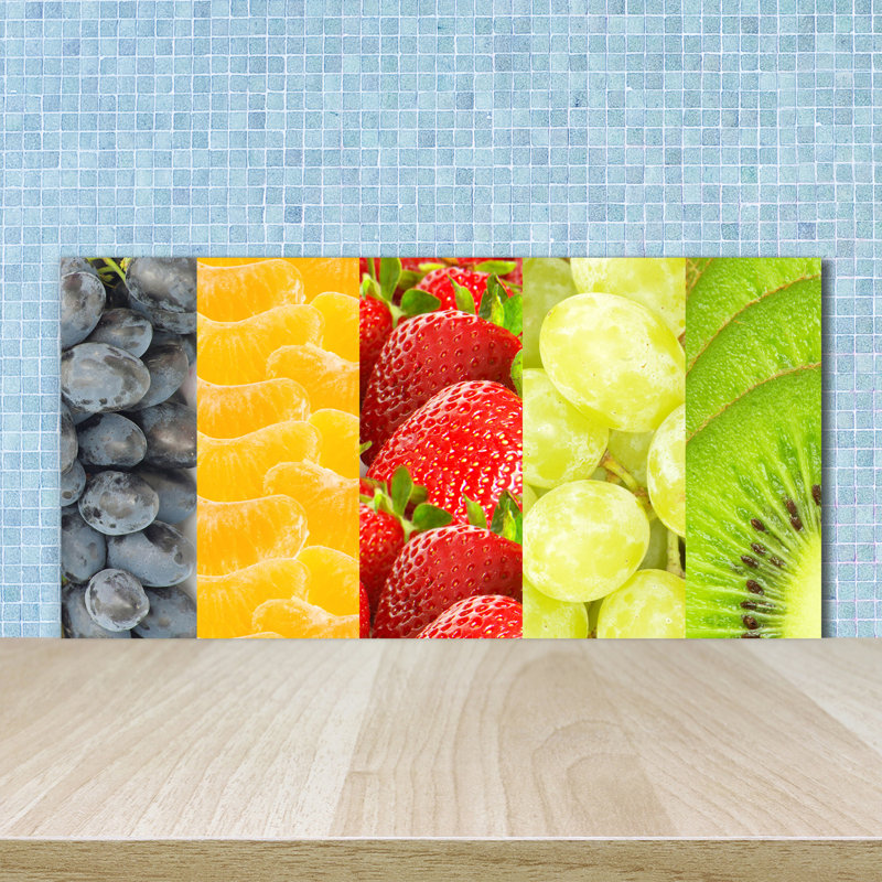 Lodmilla 50cm W x 100cm L Glass Peel and Stick Panel