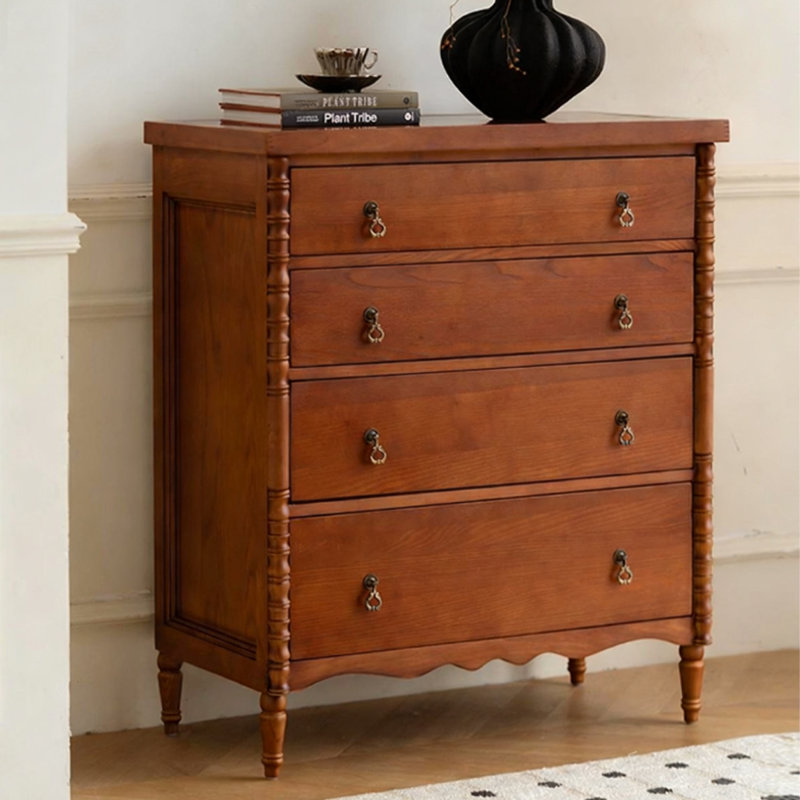 Walnut Solid Wood Accent Cabinet
