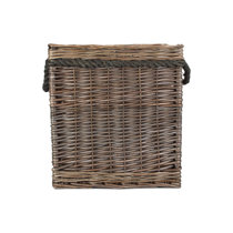 Large Water Hyacinth Storage Baskets Rectangular - High — Vatima Home