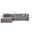 5 Seater Corner Sofa -467408572-467408546