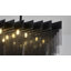 Lustre moderne à chaîne en aluminium 16 lumières Modern-565487652