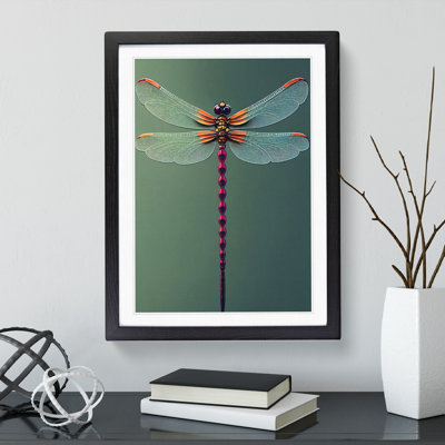 Perfect Dragonfly - Single Picture Frame Print