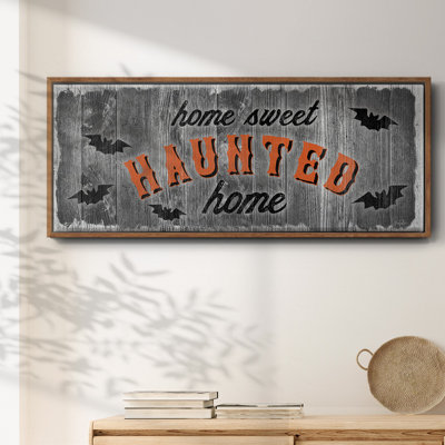 Home Sweet Haunted - toile encadrée