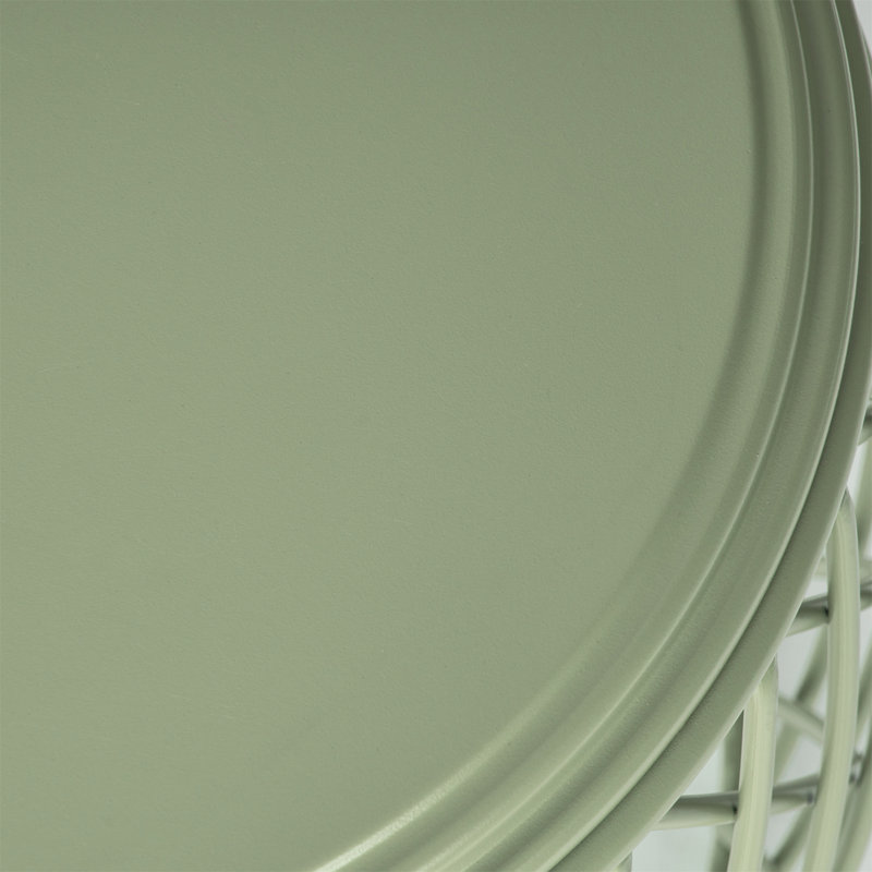 Alamera 19.75 Side Table （Only Include Table), Green