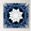 «Indigo Kaleidoscope I», impression sur toile tendue-1273509026