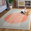 Tapis gris / rouille en laine / coton touffeté à la main Anyfer Rodeo Drive-1485895492