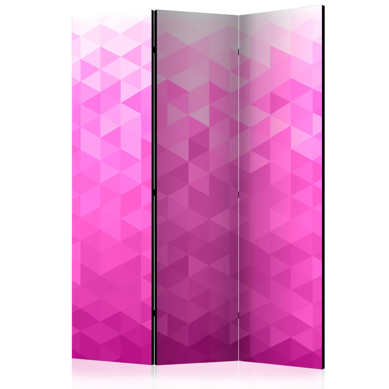 135cm W x 172cm H 3 - Panel Wood Folding Room Divider