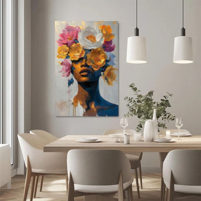 Impression sur toile encadrée 1Pc