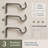 Wave Steel Adjustable Single Curtain Pole-35540367