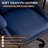 High-Quality PU Leather Office Chair with Premium Durable Construction, Silent Wheels, Easy Assembly, Blue-15962263