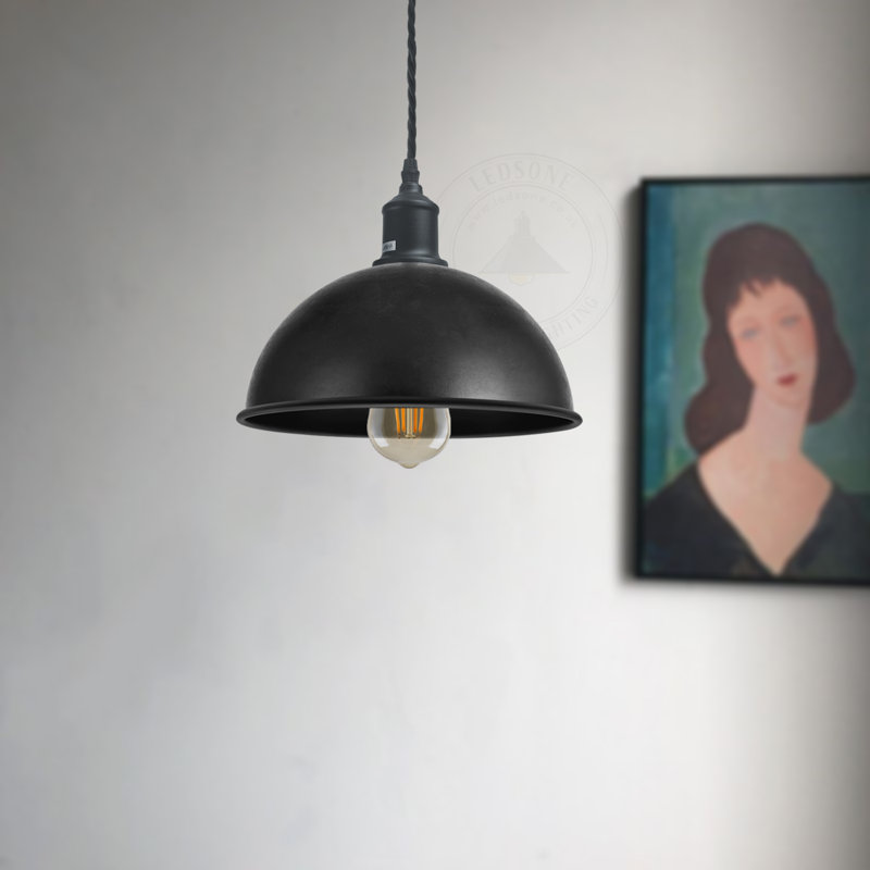 Gleneagle 1 - Light Pendant, Black, Black, No