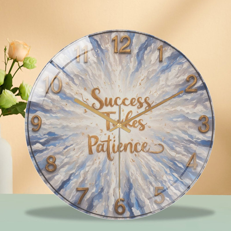 Horloge murale Motivational
