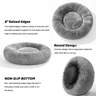 Tucker Murphy Pet™ Calming Dog Bed For Home, Anti-anxiety Round Donut ...