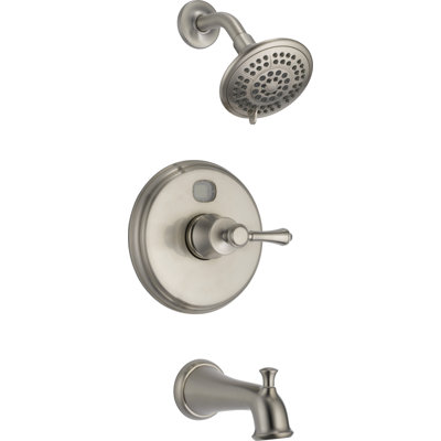 Tub and Shower Faucet with Monitor