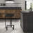Brenda Darwen Upholstered Stool in Hand Powder Painted Finish-44642419-111770909-111770911