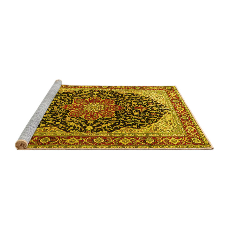 Mendushe Washable Oriental Indoor Rug, Square 8'