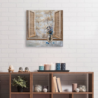 " Window Of Fall " Painting Print