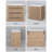 3-Drawer Nightstand with Faux Marble Print Top, Modern Wood End Table with Storage Drawers for Bedroom, Living Room, Beige-1155938574