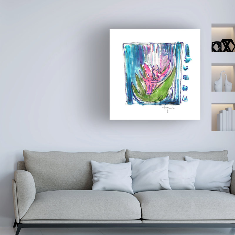 Art sur toile Dorothy Fagan Blossom, H 18 po x l 18 po