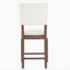 Ensemble de table de salle à manger 5 pièces à hauteur de comptoir, table de bar en faux marbre et 4 chaises rembourrées, ensemble de salle à manger de style Mid-Century moderne pour la salle à manger, la cuisine de pub, la petite place-1592700966-1592700967
