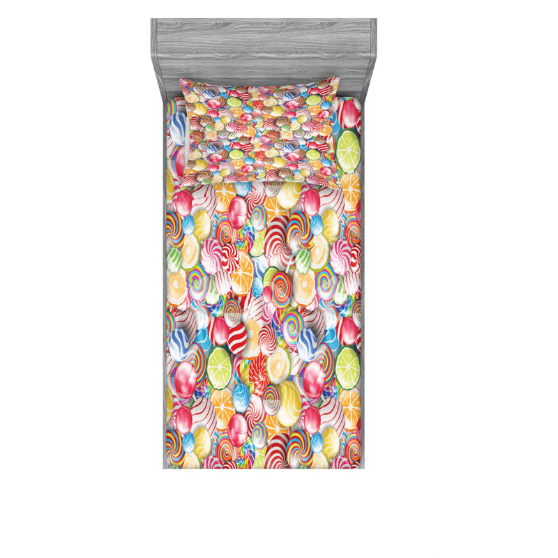 Microfiber Sheet Set, Twin XL Sheet Set with Fitted Sheet