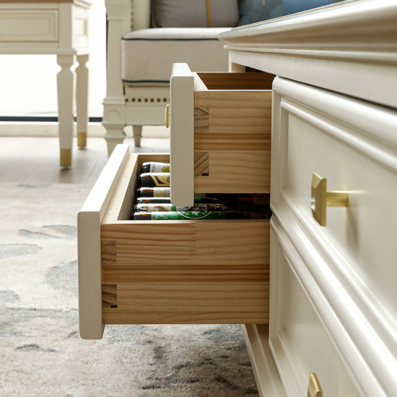 American-style coffee table., Gray