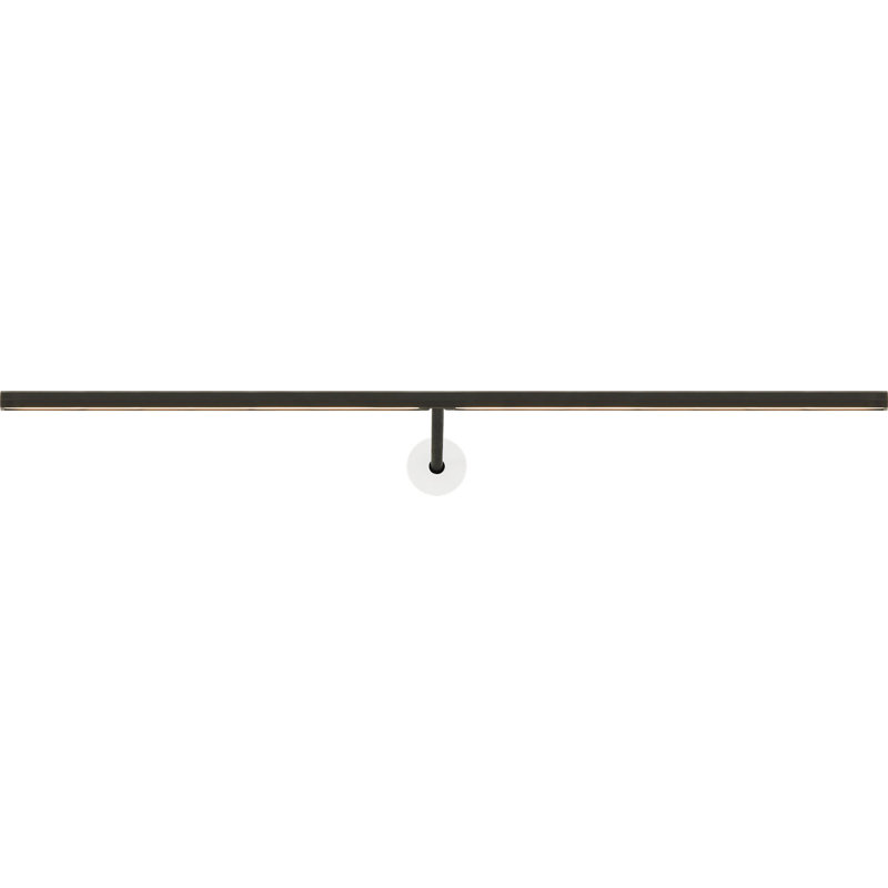 Plural Faceted Picture Light, Bronze, 17.4, 0.7" H x 24" W x 8.9" D