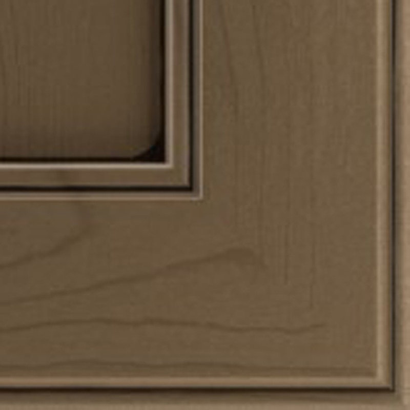 Dwelling Full Access Appingham Door Sample, Cortado w/ Black Glaze, Cherry