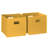 RiverRidge Kids 2pc Fabric Collapsible Storage Cube Organizers with Handles for Playroom Organization-1747185069