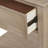 Victoria 1-Drawer Solid and Manufactured Wood Nightstand with Shelf -113430437