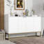 Armoire décorative, armoire de rangement, armoire buffet, armoire 4 portes-1011829480