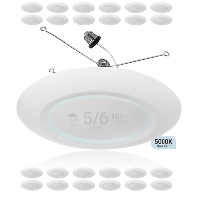 6'' Ultra Slim New Construction LED Canless Recessed Lighting Kit