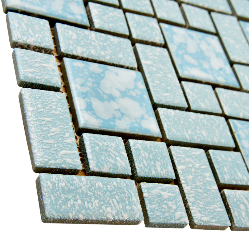 Carrelage mosaïque en porcelaine de taille aléatoire University