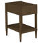 One Drawer Rectangle Drink Table-225617224