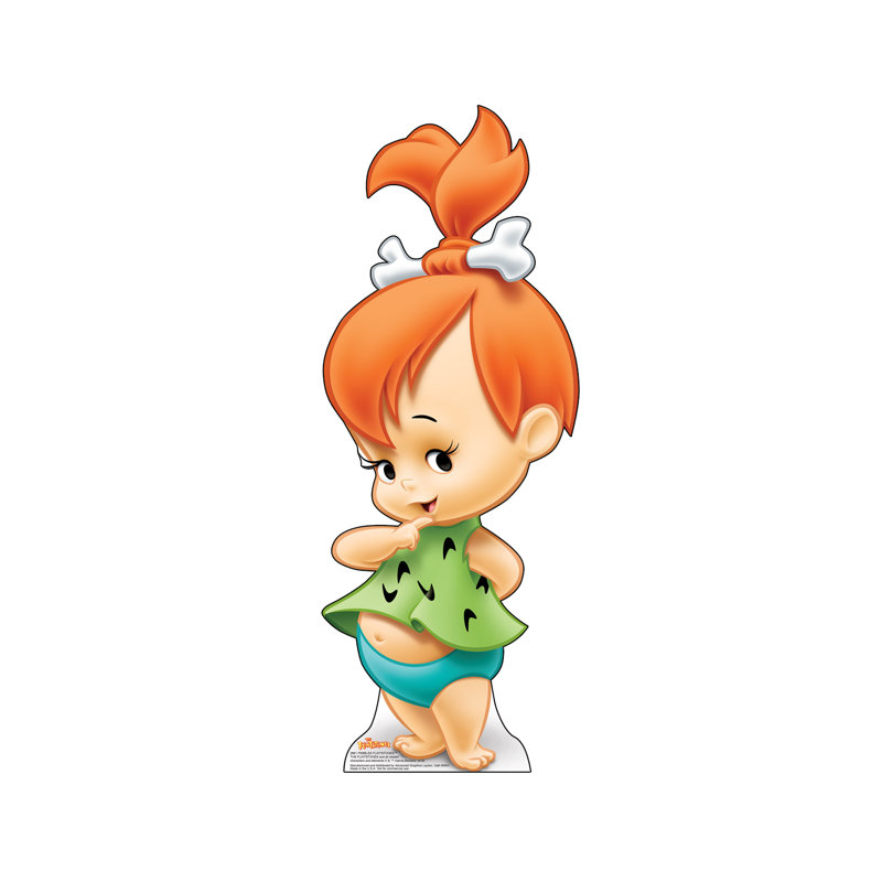 Accroche en carton pebbles flintstone (the flintstones)
